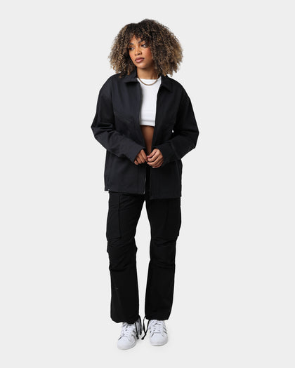 Adidas Trefoil Twill Blouson Jacket Black