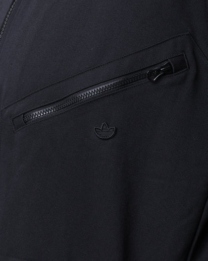Adidas Trefoil Twill Blouson Jacket Black