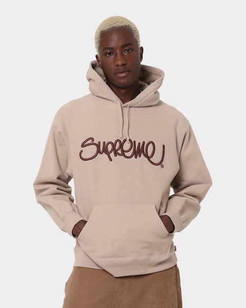 Supreme Raised Handstyle Hooded