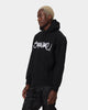Supreme Raised Handstyle Hoodie Black