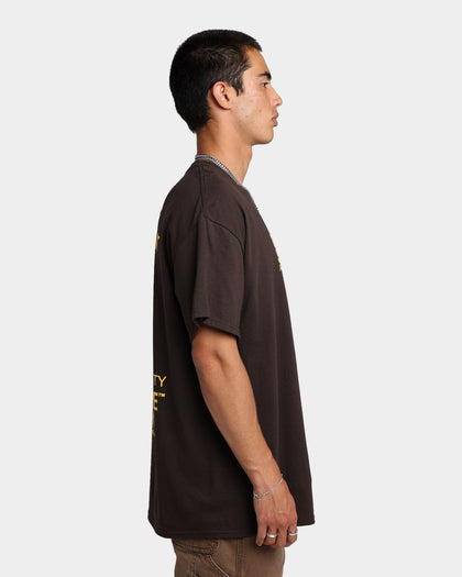 Grand Scheme Athletic Department T-Shirt Brown