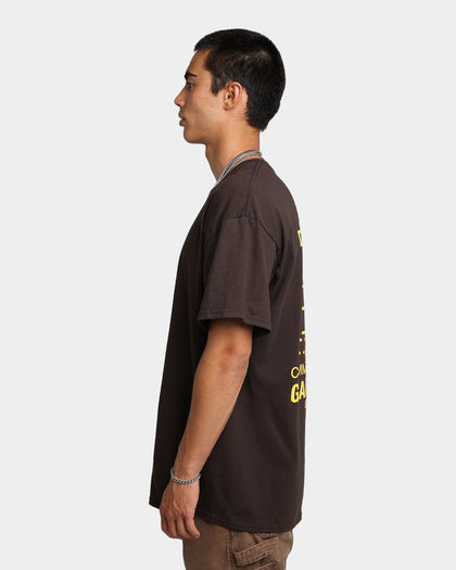 Grand Scheme Athletic Department T-Shirt Brown