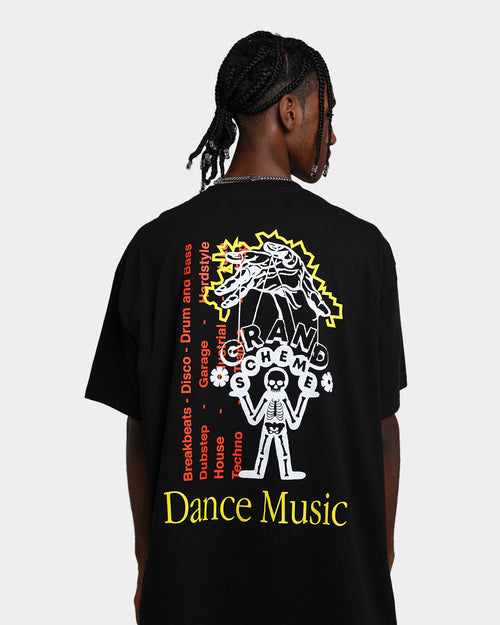 Grand Scheme Dance Music T-Shirt Black