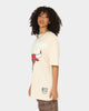 Mitchell & Ness Chicago Bulls Oversized Logo T-Shirt Sand