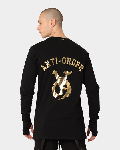 The Anti Order Antidote Legion Long Sleeve T-Shirt Black/Gold