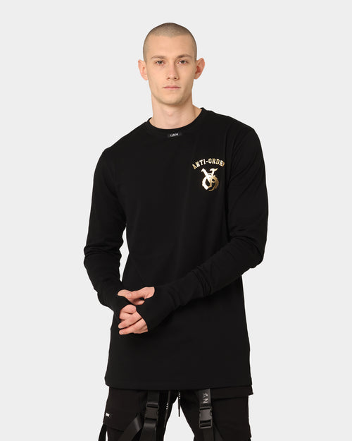 The Anti Order Antidote Legion Long Sleeve T-Shirt Black/Gold
