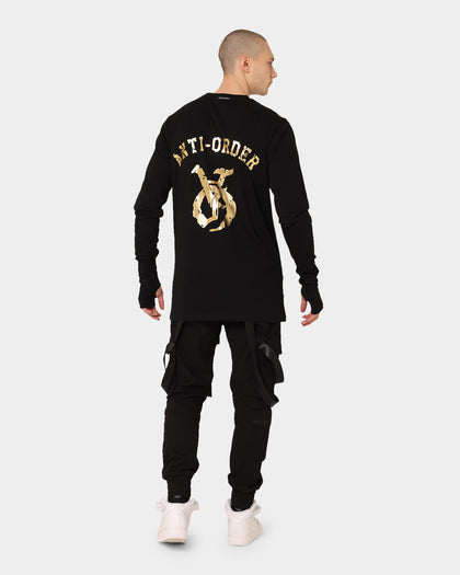 The Anti Order Antidote Legion Long Sleeve T-Shirt Black/Gold