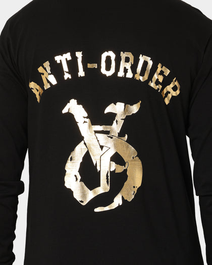 The Anti Order Antidote Legion Long Sleeve T-Shirt Black/Gold