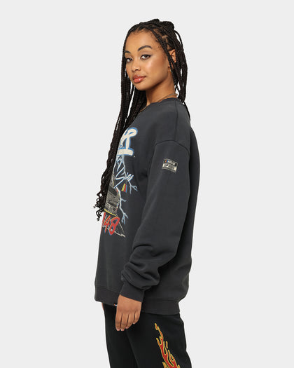 NASCAR Lightning Cup Series Crewneck Washed Black