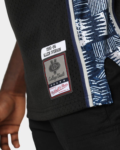 Mitchell & Ness Georgetown Hoyas Allen Iverson #3 '95-'96 Road Swingman Jersey Black