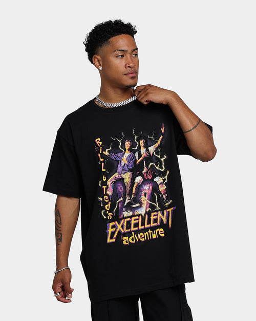 American Thrift X Bill & Ted Excellent Adventure T-Shirt Black