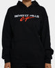 American Thrift X Beverly Hills Cop Logo Hoodie Black