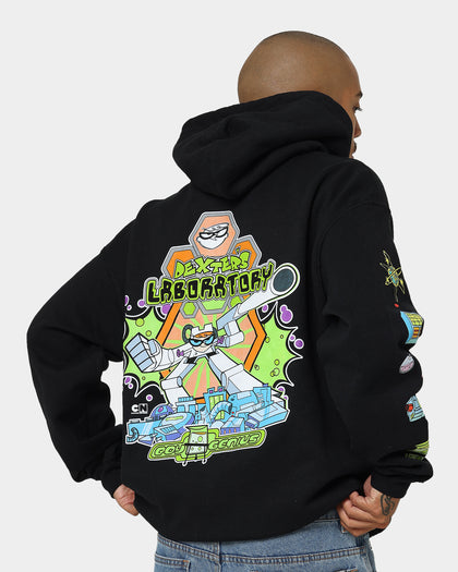 American Thrift Dexter Vintage Hoodie Black