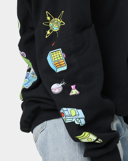 American Thrift Dexter Vintage Hoodie Black