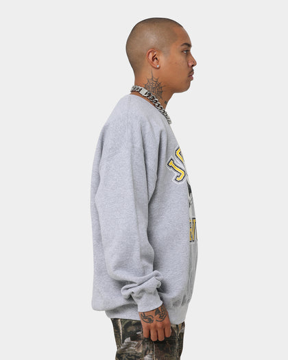 American Thrift X Johnny Bravo Johnny Bravo Crewneck Grey