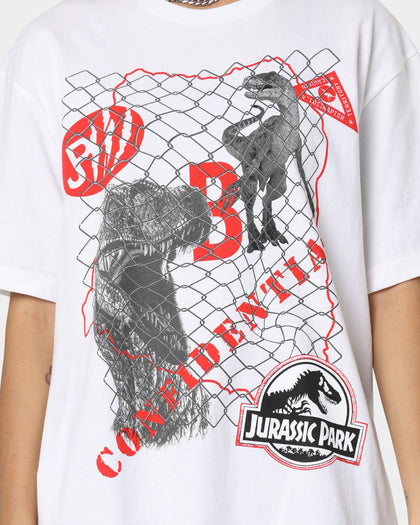 American Thrift X Jurassic Park Jurassic Park T-Shirt White