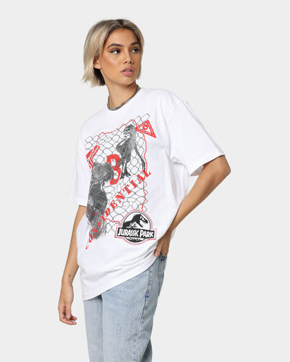 American Thrift X Jurassic Park Jurassic Park T-Shirt White
