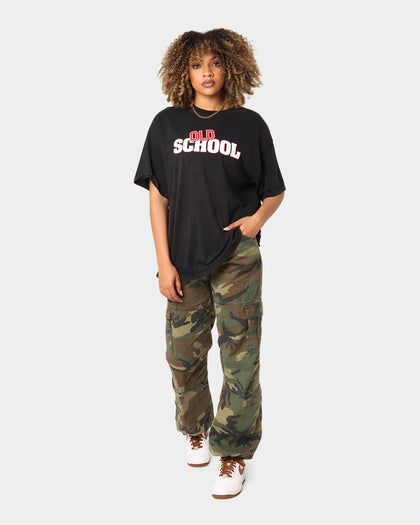 American Thrift X Old School Old School Vintage T-Shirt Black Wash