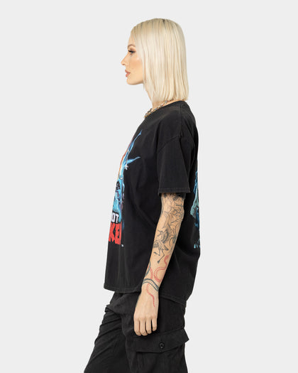 American Thrift Robot Chicken Vintage T-Shirt Black Wash