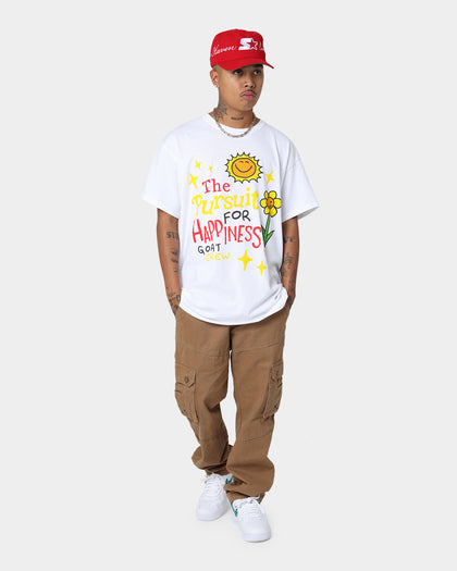 Goat Crew Pursuit 4 Happiness T-Shirt White