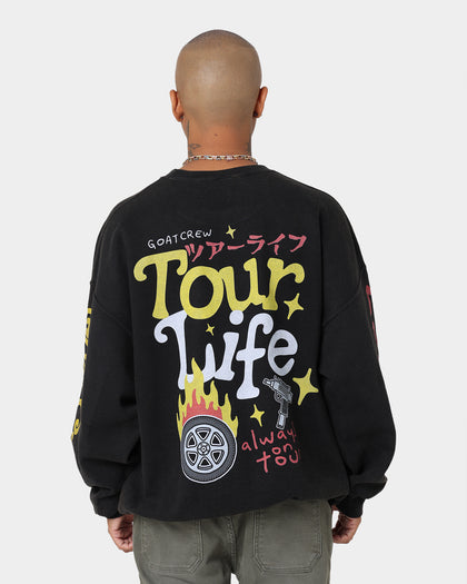 Goat Crew Tourlife Vintage Crewneck Black