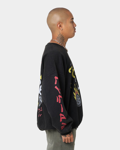 Goat Crew Tourlife Vintage Crewneck Black