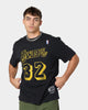 Mitchell & Ness Los Angeles Lakers Magic Johnson #32 N&N Vintage T-Shirt Faded Black