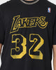 Mitchell & Ness Los Angeles Lakers Magic Johnson #32 N&N Vintage T-Shirt Faded Black