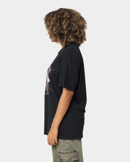 Mitchell & Ness Los Angeles Lakers Showtime Vintage T-Shirt Faded Black