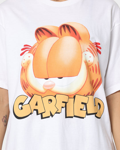 American Thrift X Garfield Face T-Shirt White