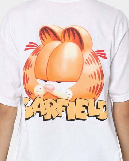 American Thrift X Garfield Face T-Shirt White