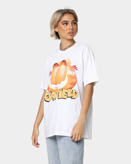 American Thrift X Garfield Face T-Shirt White