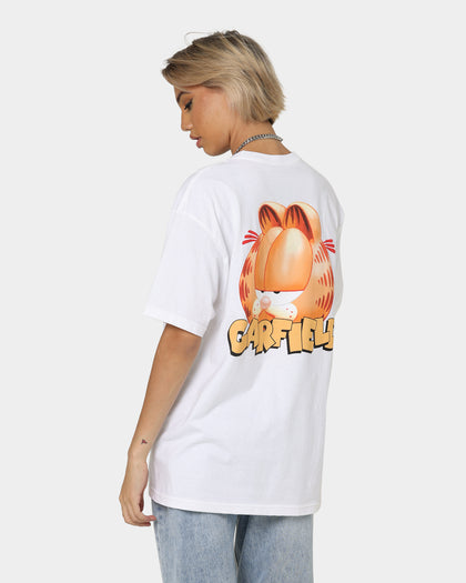 American Thrift X Garfield Face T-Shirt White