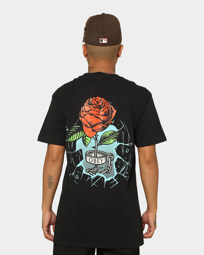 OBEY Break Down The Walls T-Shirt Black