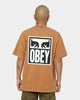 OBEY Eyes Icon 2 T-Shirt Brown Sugar