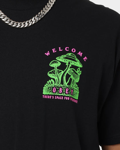 OBEY Space For Everyone T-Shirt Black
