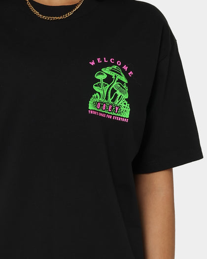 OBEY Space For Everyone T-Shirt Black