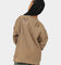 Champion Women's Reverse Weave Large Arch Crewneck Midway Brown