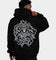 Rats Get Fat Baphomet Hoodie Black