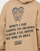 Rats Get Fat When I Die Hoodie Sand