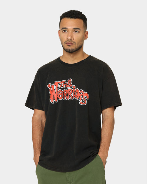 American Thrift X The Warriors Gangs Vintage T-Shirt Black Wash