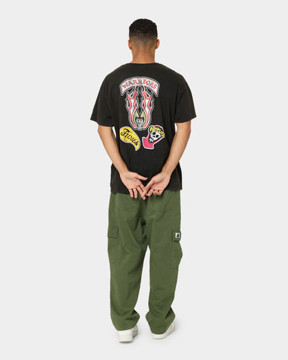 American Thrift X The Warriors Gangs Vintage T-Shirt Black Wash