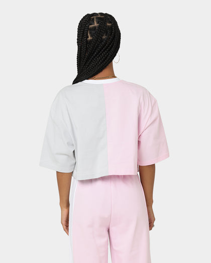 Adidas Women's Cropped T-Shirt Clear Pink
