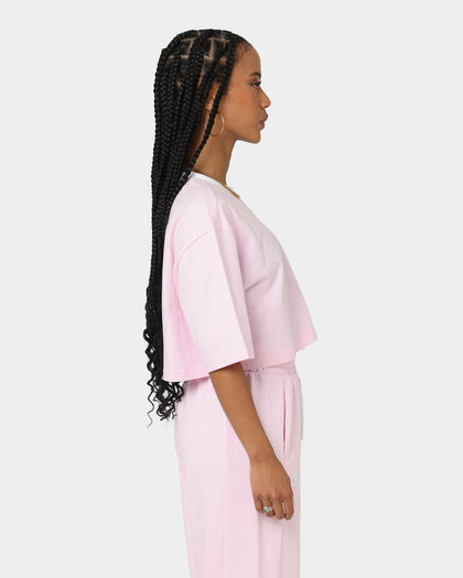 Adidas Women's Cropped T-Shirt Clear Pink