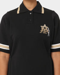 Adidas Women's Modern Collegiate Polo Dress Black