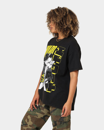 Goat Crew X Cowboy Bebop Edward Vintage T-Shirt Washed Black