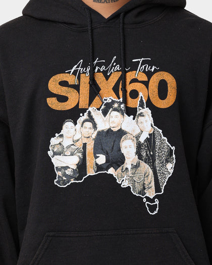 Six60 Six60 Tour Vintage Hoodie Black Wash