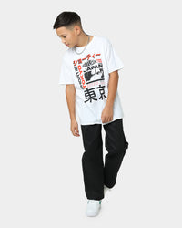 Shortie Kids' Future Anime T-Shirt Off White
