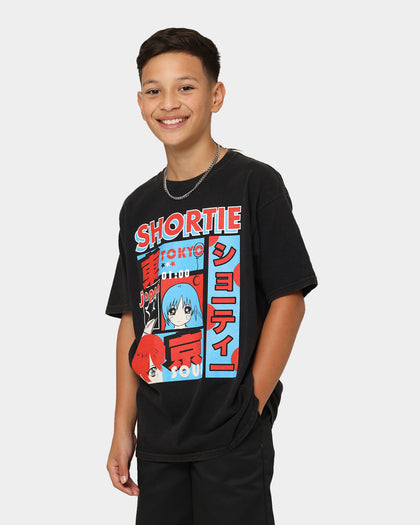 Shortie Kids' Soul T-Shirt Black Wash