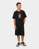 Shortie Kids' Tokyo T-Shirt Black Wash